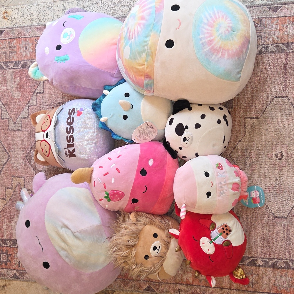 Set of 10 Squishmallows